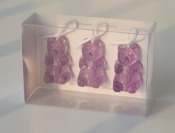 Gummy Bear Aromatherapy Candle – Handmade Scented Candle with Juicy Peach Fragrance (Small & Large Sizes) What Else You Got?