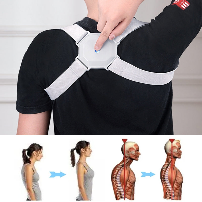 Smart Posture Corrector Belt – Adjustable Wearable Posture Training Device for Kids & Adults