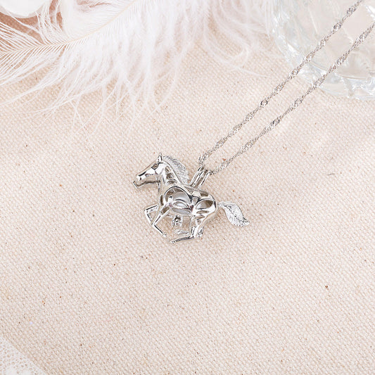 Multicolored Glow‑in‑the‑Dark Pony Necklace What Else You Got?