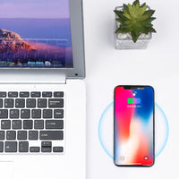 Hidden Under-Desk Wireless Charger – Qi Charging System with 9V Input/Output