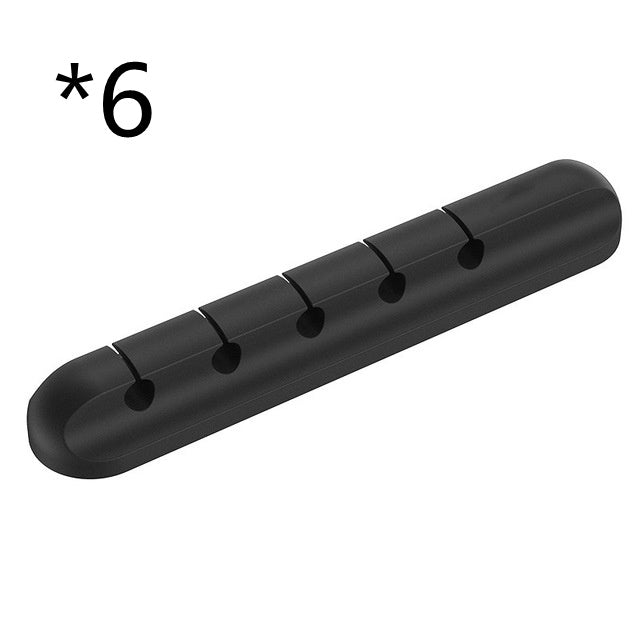 Silicone USB Cable Winder Desktop Cable Organizer Management Multipurpose Clips Cables Protector For Wired Headphones What Else You Got?