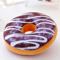 Adorable Donut Plush Pillow – Cute Cartoon Pillow for Bedroom & Gift | Soft & Squishy Home Decor