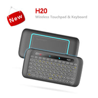 H2O Touch Mini Wireless Keyboard – Ultra-Compact Bluetooth & 2.4G Keyboard for Travel, Work & Ministry