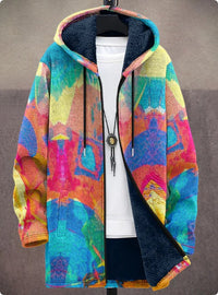 Cozy Winter Windproof Jacket with Plush Lining - Stylish & Warm
