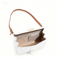 Minimalist White Crossbody Bag – Lightweight Everyday Shoulder Purse
