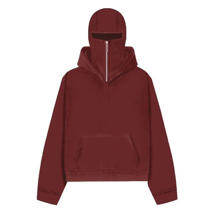 Street Sweater Fashion Fashion Brand Round Neck Double Hood  Coat What Else You Got?