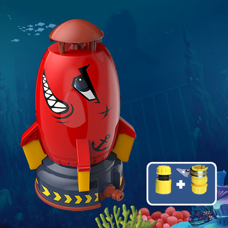 Rocket Water Sprinkler Launcher Toy – Outdoor Flying Spray Toy for Kids Summer Fun What Else You Got?