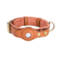GPS Anti-Lost Pet Collar – Adjustable Leather Tracker Collar for Dogs & Cats