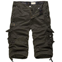 Men's Tactical Cargo Shorts - Army Style, Durable & Comfortable for Work & Outdoor