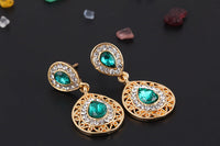 Electroplated Alloy Jewelry Set – Necklace & Earrings for Everyday & Special Occasions