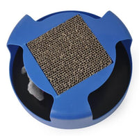 360° Interactive Cat Toy with Scratch Pad – Battery-Free Auto-Spin Pet Toy