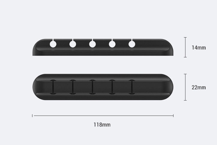 Silicone USB Cable Winder Desktop Cable Organizer Management Multipurpose Clips Cables Protector For Wired Headphones What Else You Got?