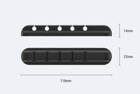 Organize Your Wires with Grace - Silicone USB Cable Winder & Desktop Cable Organizer