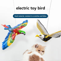 Electric Flying Bird Cat Toy – Interactive Flapping Parrot Toy for Indoor Cats | Stimulates Natural Hunting Instincts