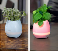 Elegant Touch-Sensitive Music Vase with Bluetooth Speaker - 12-Hour Playtime