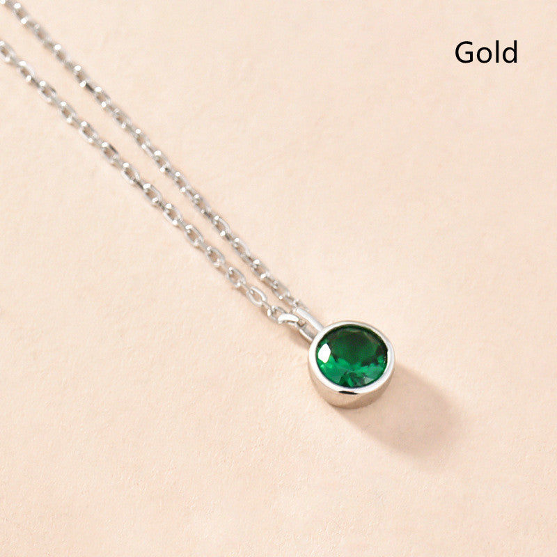 Women's Fashionable Simple Sterling Silver Solitaire Necklace With Twelve Zodiac Signs What Else You Got?