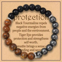 Unisex Handmade Protection Bracelet – Minimalist Circular Charm