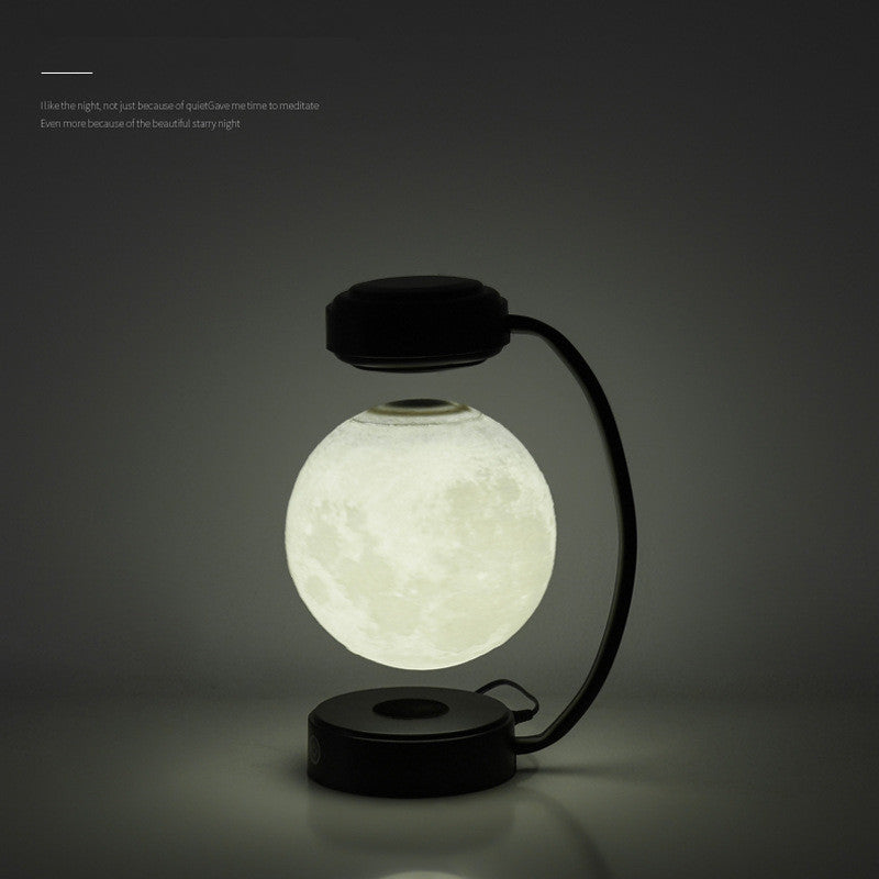 3D Levitating Moon Night Light – Magnetic Floating Lunar Lamp