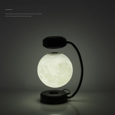 3D Levitating Moon Night Light – Magnetic Floating Lunar Lamp