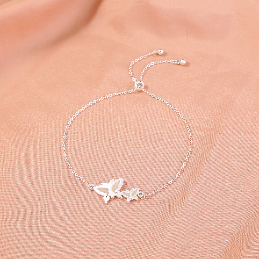 Copper Butterfly Glow‑in‑the‑Dark Silver Bracelet What Else You Got?