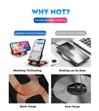 Marvelous Iron Man 15W Fast Charging Stand with Qi Wireless Charger - Perfect for iPhone & Android