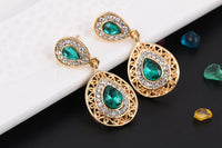 Electroplated Alloy Jewelry Set – Necklace & Earrings for Everyday & Special Occasions
