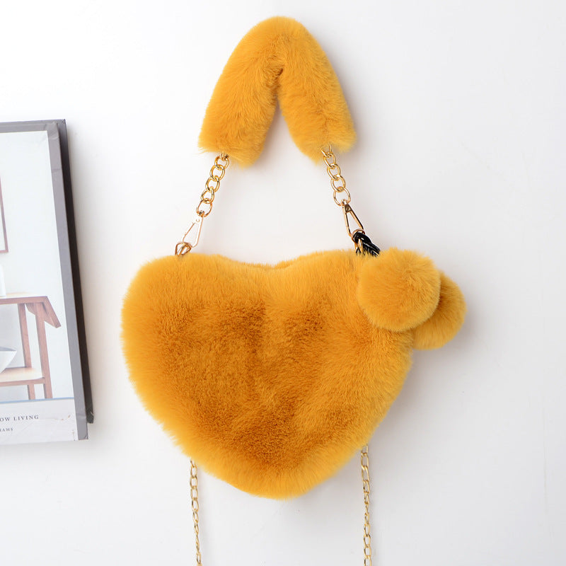 Love Bags Soft Plush Handbags Women Valentine's Day Party Bag What Else You Got?