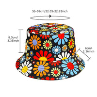 Retro Floral Sun Hat for Women - Bloom in Style