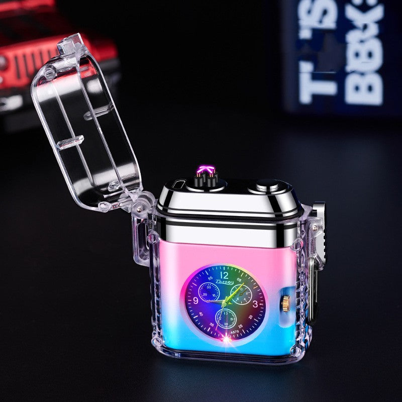 Waterproof Electric Lighter with Creative Clock What Else You Got?