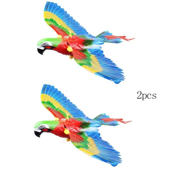 Simulation Bird Cat Interactive Pet Toys Hanging Eagle Flying Teasering Play Kitten Dog Toys Animals Cat Accessories Supplies What Else You Got?