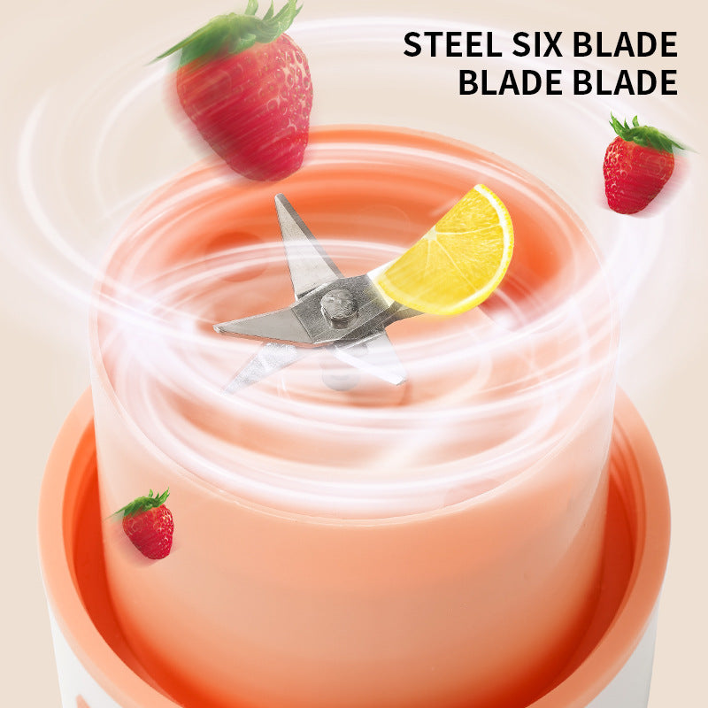 Kitchen Electric Juicer USB Charging Wireless Juices Blender Fruit Orange Mixer Squeezer Machine Ice Crush Cup Food Processor What Else You Got?