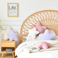 Heavenly Star Pillow - Soft Plush Floor Cushion & Decorative Throw Pillow for Bedroom & Living Room