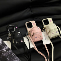 Crossbody Wallet Phone Case with Strap – Lightweight PU Leather Phone Bag for Women