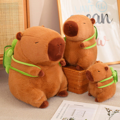 Adorable Capybara Plush Pillow – Soft Kawaii Stuffed Animal Cushion Gift