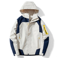 Waterproof Winter Outdoor Jacket – Windproof Breathable PU-Coated Coat for Hiking & Travel