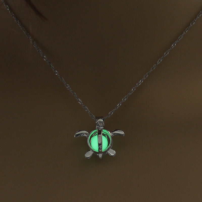 Glow‑in‑the‑Dark Multi‑Color Turtle Necklace What Else You Got?