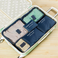 6-Piece Travel Packing Cubes Set – Lightweight Luggage Organizers for Stress-Free Trips