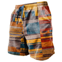 Breathable 3D Printed Casual Loose Shorts for Men - Lightweight & Comfortable Floral Design