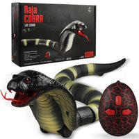 Realistic RC Rattlesnake Prank Toy – Slithering Remote Control Snake for Ultimate Chaos & Laughs