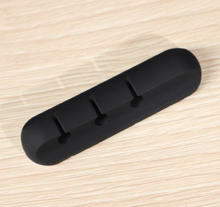 Silicone USB Cable Winder Desktop Cable Organizer Management Multipurpose Clips Cables Protector For Wired Headphones What Else You Got?