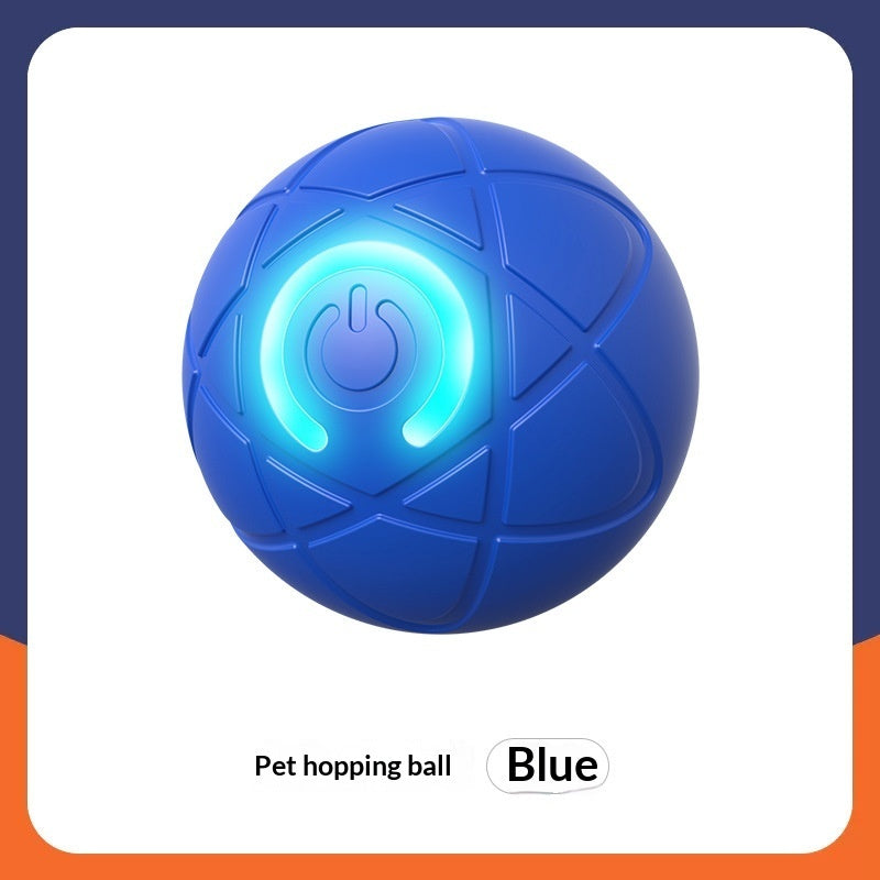 Pets Electric Jumping Ball Automatic Dog-teasing Luminous Pet Products Pets Dogs Training Products Ball Toys For Dogs Resistance What Else You Got?