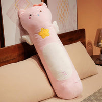 Removable Animal Plush Body Pillows – Washable Rabbit, Pig, Dog & Duck Cuddle Toys
