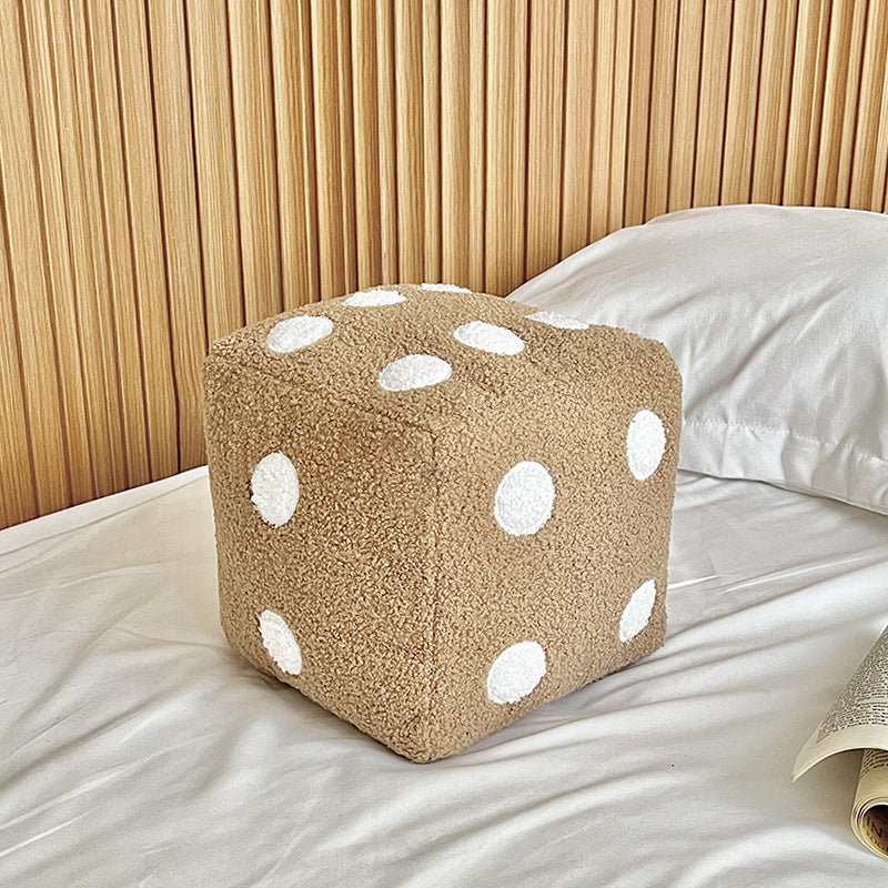 Simple Home Decoration Pillow Simulation Dice Plush Sofa Cushion What Else You Got?