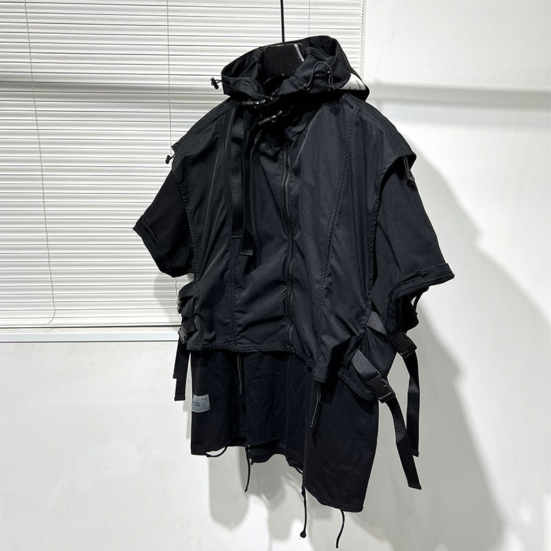 Men’s Loose Hooded Work Jacket – All-Season Casual Utility Jacket What Else You Got?