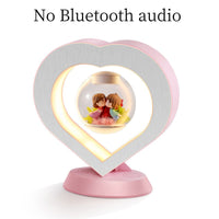 Eternal Love Floating Heart LED Night Light - Magnetic Levitation Lamp for Valentine's Day & Special Occasions
