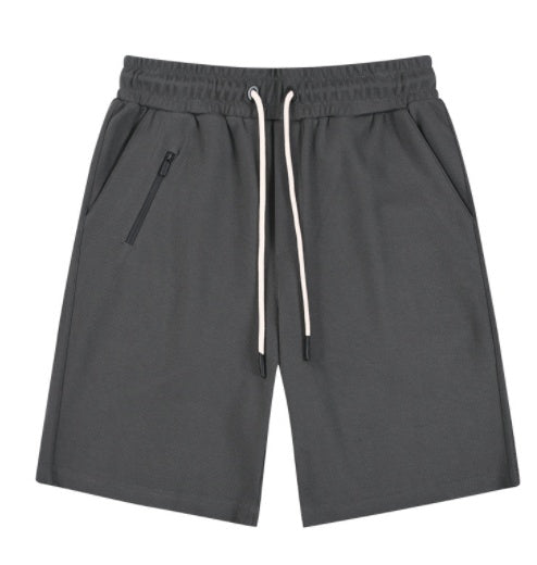 Japanese Fake Zipper Sports Drawstring Quarter Men's Shorts What Else You Got?