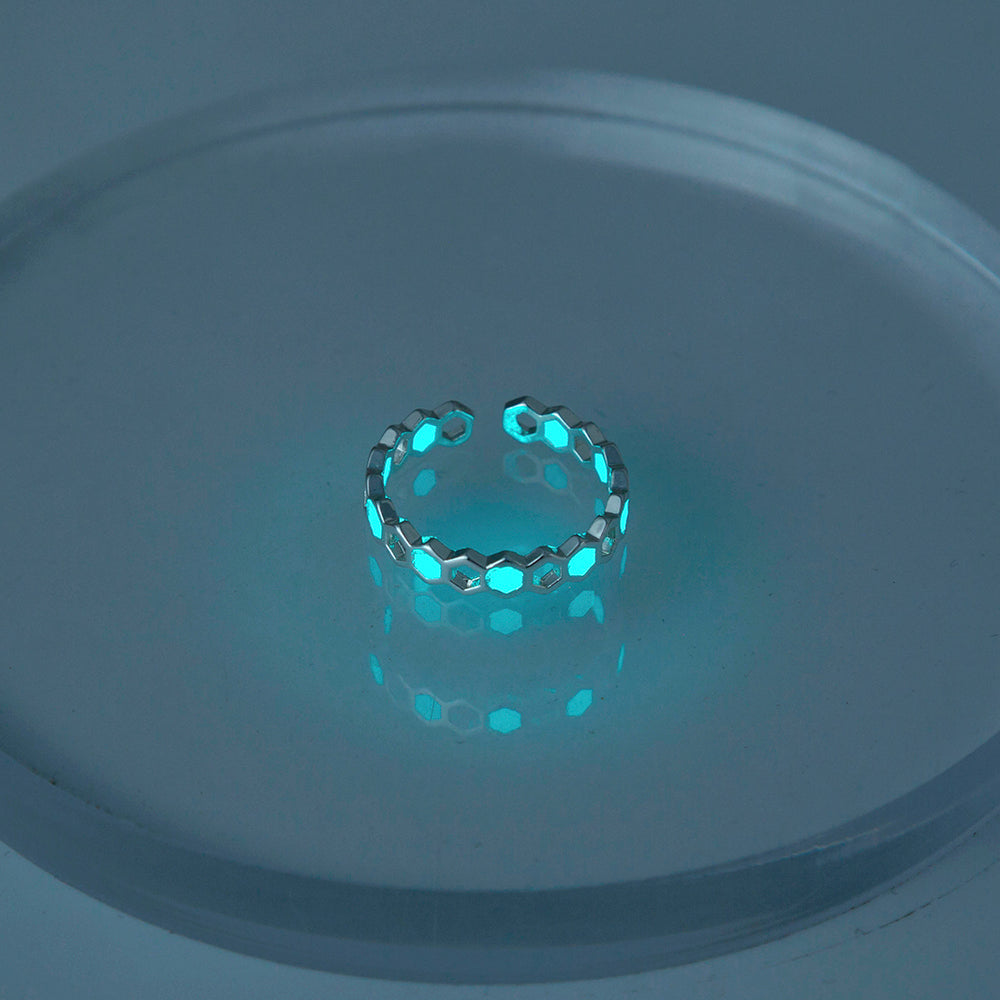 Glow‑in‑the‑Dark Honeycomb Ring What Else You Got?