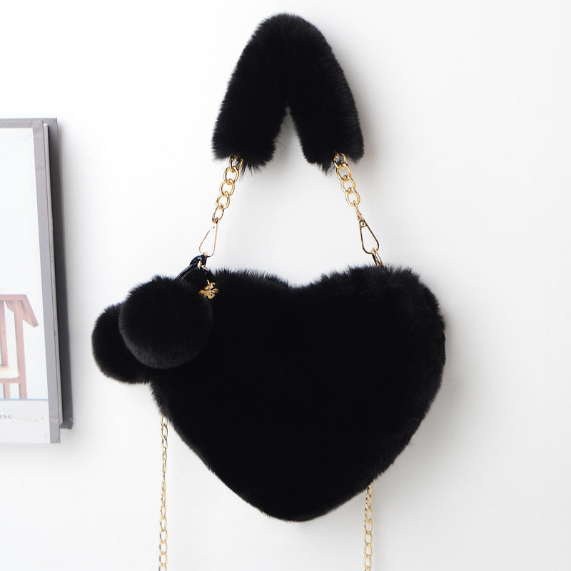 Love Bags Soft Plush Handbags Women Valentine's Day Party Bag What Else You Got?