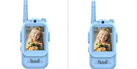 Kids’ Video Walkie-Talkie 2-Pack with Camera & Screen – Safe Rechargeable Intercom for Outdoor Play