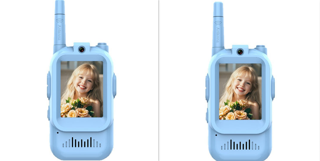 Kids’ Mini Video Walkie‑Talkie Set – 2‑Pack Rechargeable Intercom with Camera & 2.0" IPS Screen What Else You Got?